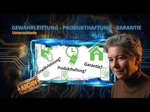 Unterschiede zwischen Gewährleistung, Garantie und Produkthaftung