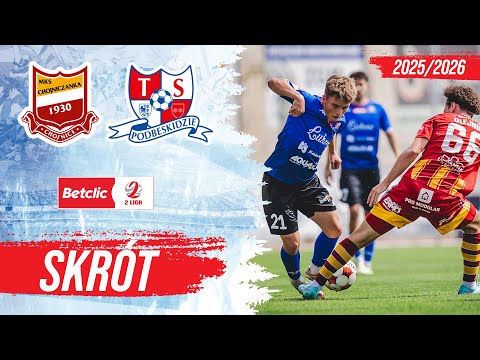 Chojniczanka - Podbeskidzie 0:1 SKRÓT MECZU Betclic 2 LIGA