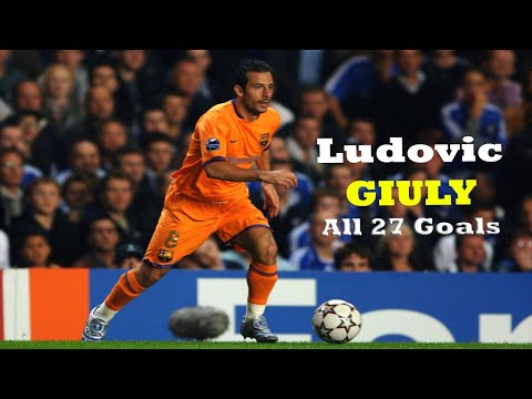 Ludovic Giuly All 27 Goals Barcelona HD (2004-2008)