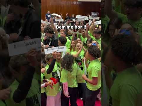 Assembleia Legislativa MG: Jovens entregam propostas inovadoras para o futuro.