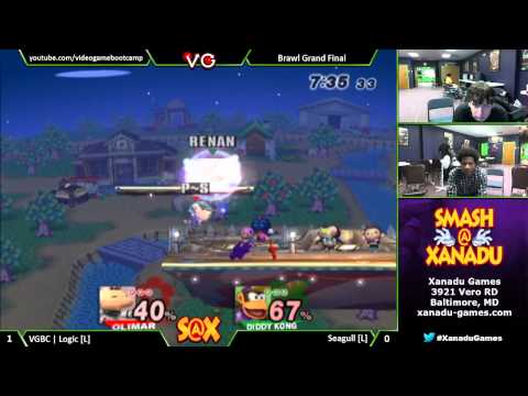 S@X Weekly - VGBC | Logic (Olimar Metaknight) Vs Seagull (everyone) Brawl Singles GF - SSBB
