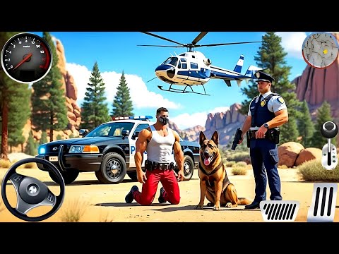 Police Car Chase Simulator 3D Games - Real Cop Duty Police Driving Simulator 2025 - Android Gameplay