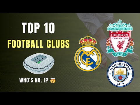 Top 10 Best Football Clubs in the World 2025 – Ultimate Ranking! ⚽🏆