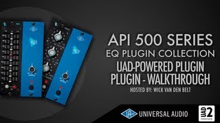 Video thumbnail for UAD - API 500 series EQ bundle explained (Complete walkthrough) by wickiemedia