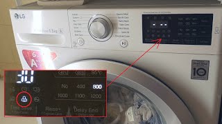 How to UNLOCK LG washing machine Key & Child LOCK