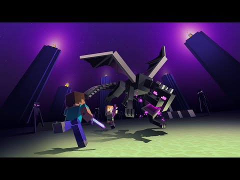 EPIC Minecraft Dragon Kill! Join Now for Java+Pe SMP Adventure