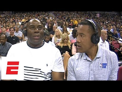 Magic Johnson on Lakers' lack of shooting around LeBron: I built this team based on playoffs | ESPN