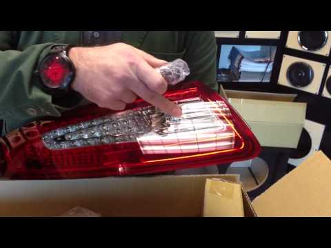 Porsche Carerra Turbo GT2 GT3 997 911 LED Tail Light Conversion Unboxing Video