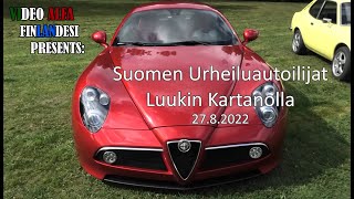 Car Show: Finnish Sports Car Drivers Association at Mansion Luukki 27.8.2022