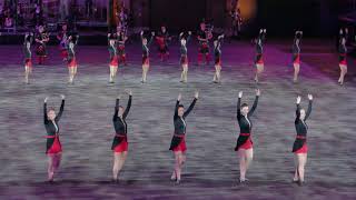 BASEL Tattoo 2018  Red Hot Chili Pipers & Canadiana Celtic Highland Dancers P1760309