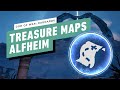 God of War Ragnarok - All Buried Treasure Maps: Alfheim