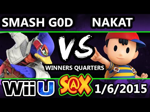 S@X - VGz | Smash GoD (Falco) vs. LoF | Nakat (Ness) SSB4 Singles - Smash 4 Wii U