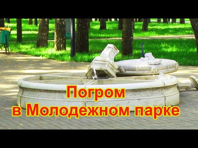 Погром в Молодежном парке Чистополя
