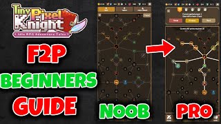 Get the right Start! Tips and Tricks for New Players // Tiny Pixel Knight Beginners Guide