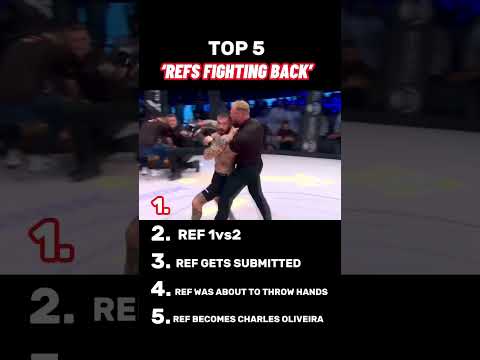 When Referees Fight Back #shorts #crazy #funny
