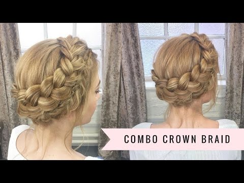 Combination Crown Braid By SweetHearts Hair