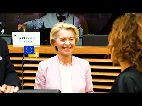 Video Thumbnail: Von der Leyen Returns From Ukraine as Commission College Meets Before Summer Break
