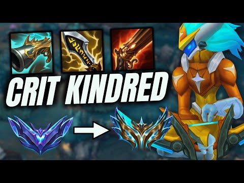 HIGHEST DAMAGE POSSIBLE 100% CRIT KINDRED | Diamond to Challenger Kindred only