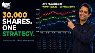 Inside an Algo Trading Strategy: VWAP, Order Pegging and Execution Explained!