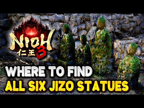 Nioh 3 ALL SIX JIZO STATUE LOCATIONS (Visiting the Six Jizo Trophy / Achievement Guide)
