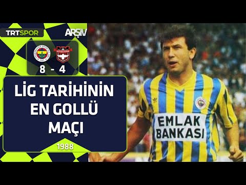 ÖZET | Fenerbahçe-Gaziantepspor: 8-4 (1991-92 sezonu) | Lig tarihinin en gollü maçı