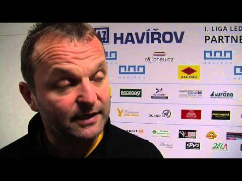 AZ Havířov - HC Dukla Jihlava 4:1 - asistent trenéra František Zeman - 4. února