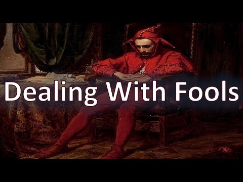Dealing With Fools | thewaybiblicalfellowship.com