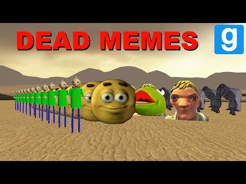 INSANE NEXTBOT ARMY WITH DEAD MEMES IN AREA 51! - Garry's mod Sandbox