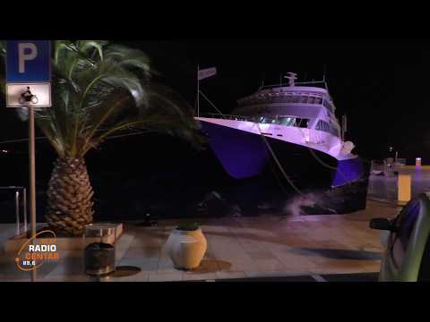 Olujno jugo Poreč 29.10.2018