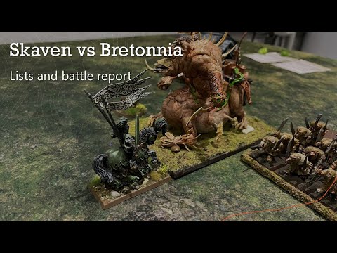 Skaven vs Bretonnia - List analysis and battle report