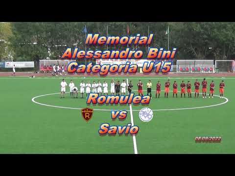 2022-09-08 U15 Memorial Bini Romulea vs Savio highlights 4k