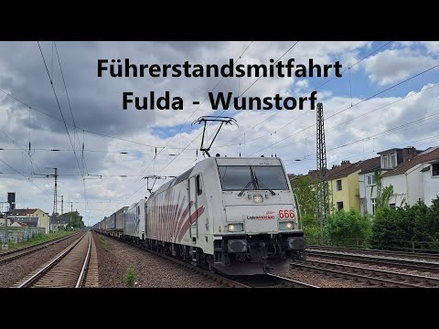 Führerstandsmitfahrt Fulda - Wunstorf über die Nord-Süd-Strecke durch Bebra, Göttingen und Hannover