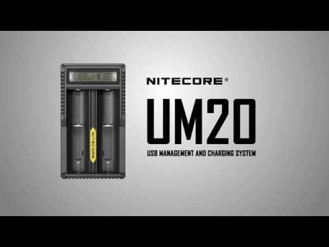 Зарядное устройство Nitecore Sysmax UM20 - видео 1