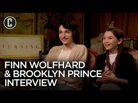 Finn Wolfhard & Brooklynn Prince on The Turning and Stranger Things 4