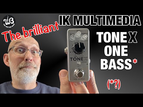 So many GREAT SOUNDING amps, cabs end effects in a tiny pedal!!! IK Multimedia TONEX ONE BASS