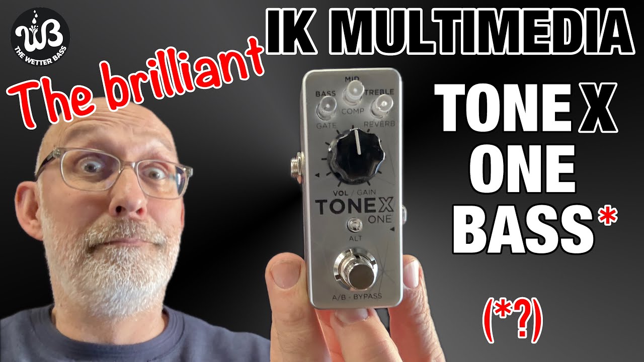 So many GREAT SOUNDING amps, cabs end effects in a tiny pedal!!! IK Multimedia TONEX ONE BASS - YouTube