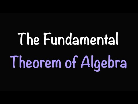 The Fundamental Theorem of Algebra: What Is It? How to Apply It? | Math with Professor V