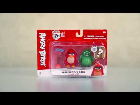 Набор Jazwares Angry Birds ANB Mission Flock Ред та Сільвер (ANB0007)