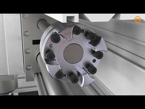 Mounting of KTR ROTEX GS 6.0 light