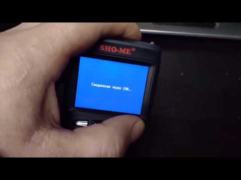 #SHO-ME Прошивка и обновление базы камер SHO-ME Combo №3 А7