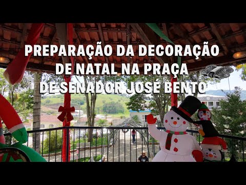Voando DENTRO do Coreto! Natal em Senador José Bento (MG)