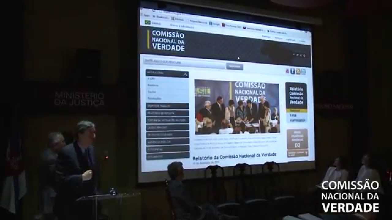 Cerimônia de entrega do acervo da CNV ao Arquivo Nacional - Dr. Pedro Dallari