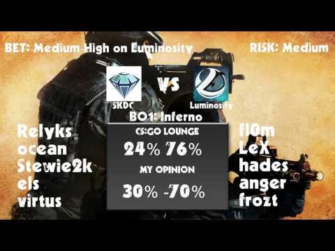 SKDC vs Luminosity (Mythic) FACEIT Prediction 02/04/15