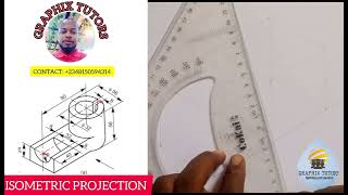 Circles, curves and arcs in  isometric projection