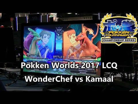 WonderChef -US [Suicune] vs Kamaal -US [Charizard] Pokken Worlds 2017 LCQ