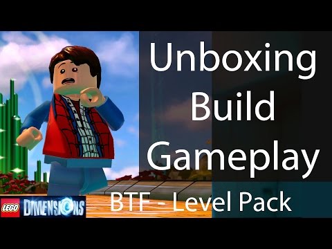 LEGO Dimensions Back to the Future Level Pack: Unboxing/Building/Instructions/Gameplay