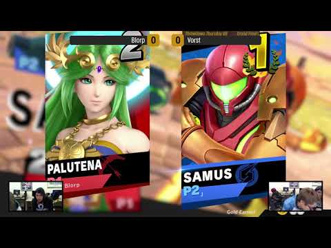 Throwdown Thursday 68 - Grand Finals - (Palutena) Blorp vs Vorst (Samus)