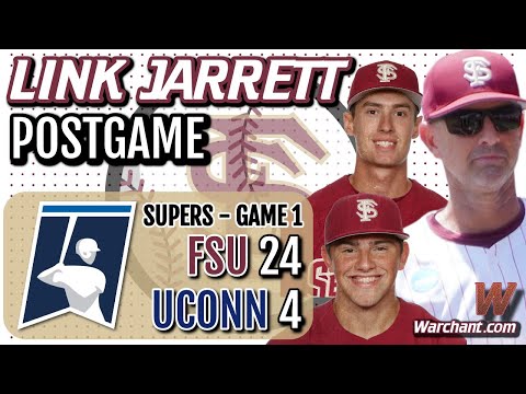 FSU Baseball | Florida State postgame press conference | 24-4 win over UConn | Super Regionals #FSU