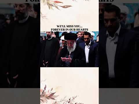 we'll miss you#khamenei #viral #support #trending #iran #pleasesubscribe #1million #fyp #missyou