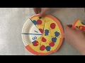 Counting Pizza Paper Craft for Kids by Waterford UPSTART